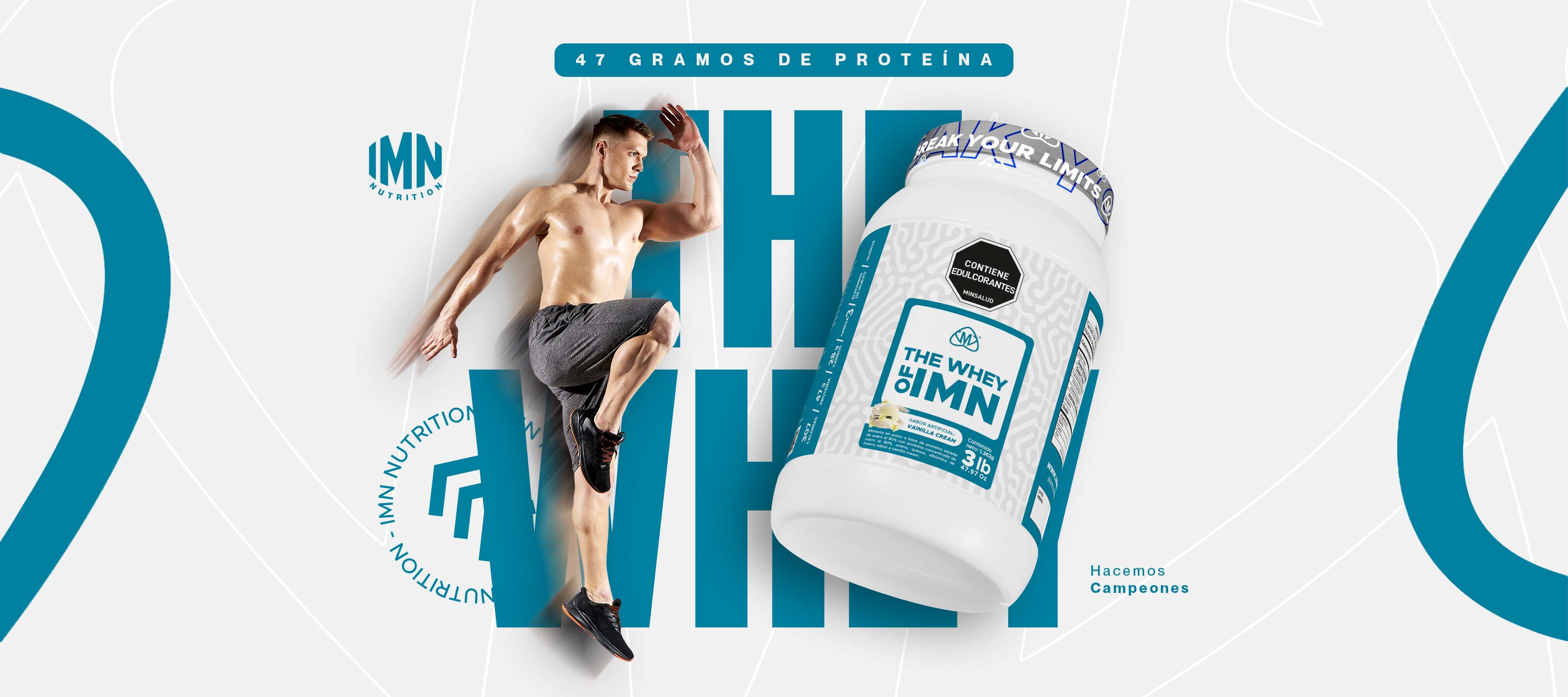 Gainer IMN — ganador de masa con proteína y carbohidratos
