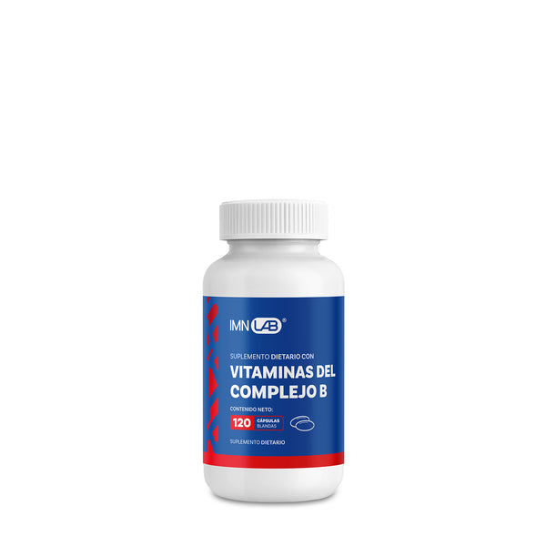 Vitaminas del Complejo B (120 Cápsulas) | INVIMA | IMN Nutrition